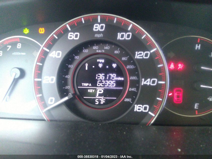 2014 HONDA ACCORD COUPE EX-L 1HGCT2B89EA007387