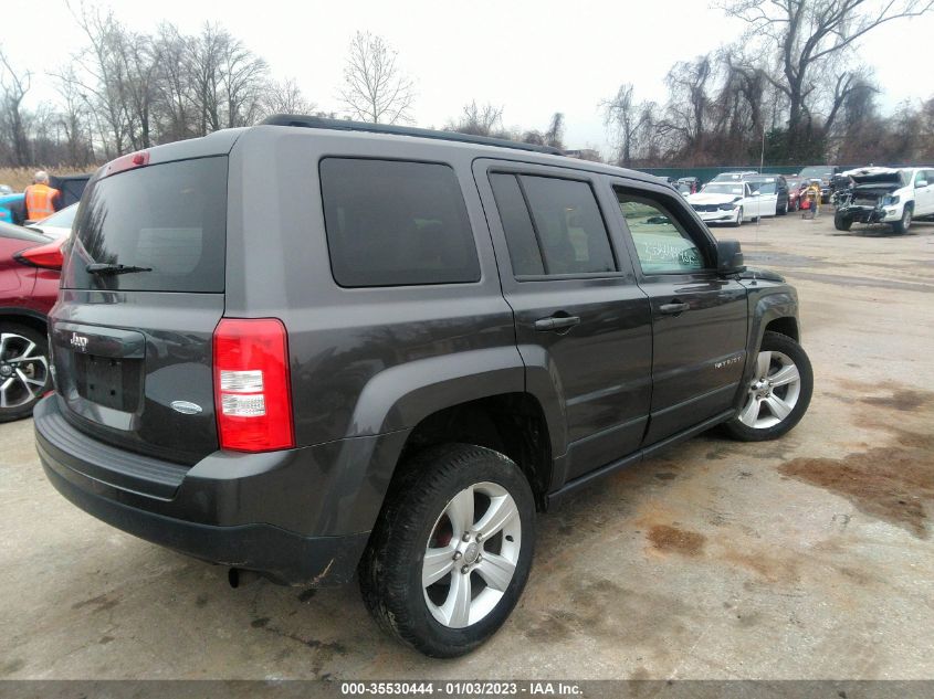 2014 JEEP PATRIOT LATITUDE 1C4NJRFB2ED886581