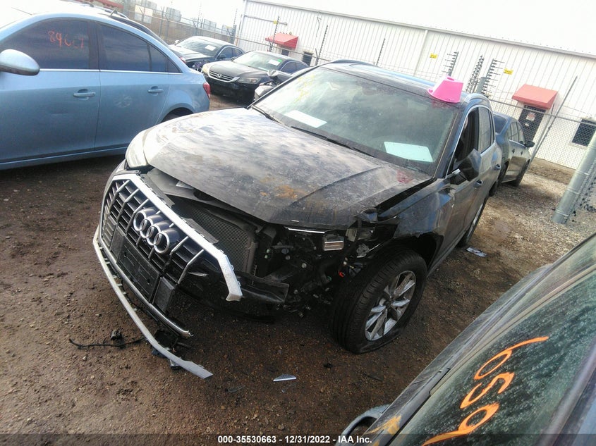 VIN WA1EECF38N1120697 2022 AUDI Q3 S LINE PREMIUM PLUS