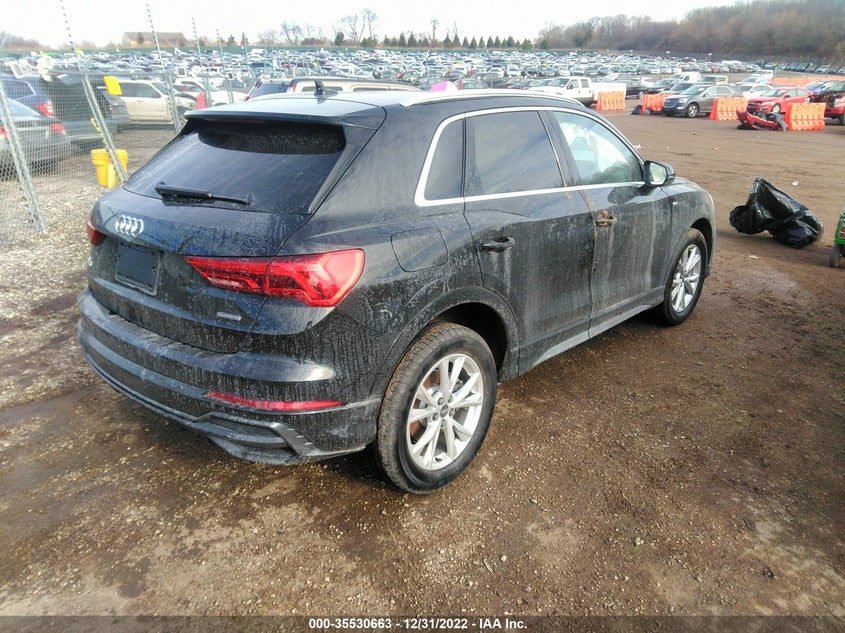 VIN WA1EECF38N1120697 2022 AUDI Q3 S LINE PREMIUM PLUS