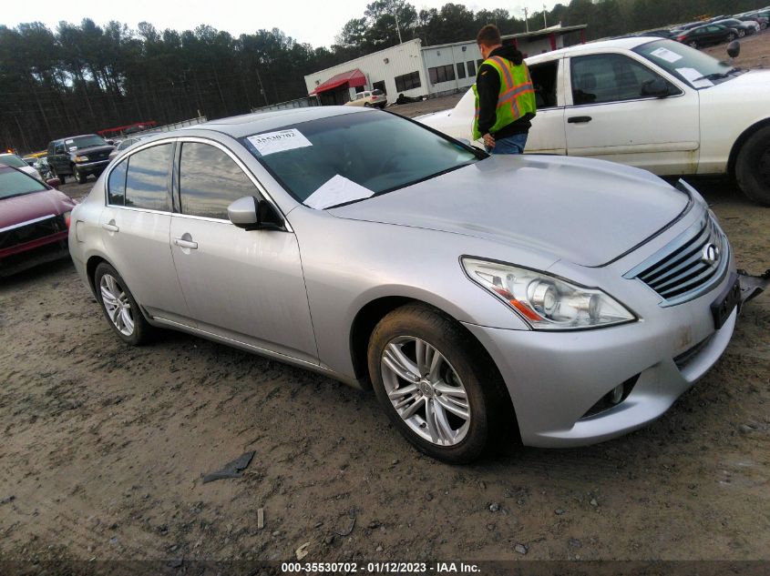 2013 INFINITI G37 SEDAN X JN1CV6AR5DM769898