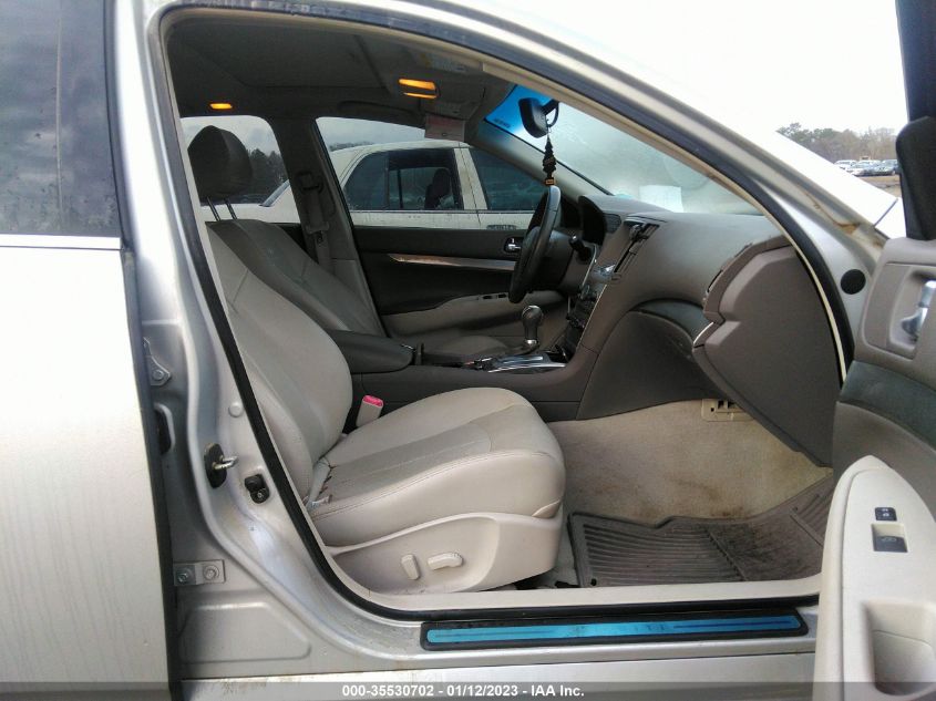 2013 INFINITI G37 SEDAN X JN1CV6AR5DM769898