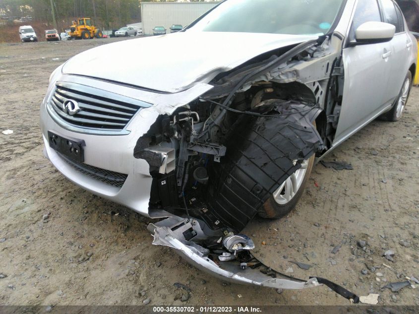 2013 INFINITI G37 SEDAN X JN1CV6AR5DM769898