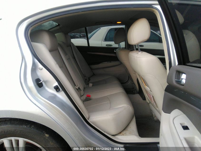2013 INFINITI G37 SEDAN X JN1CV6AR5DM769898