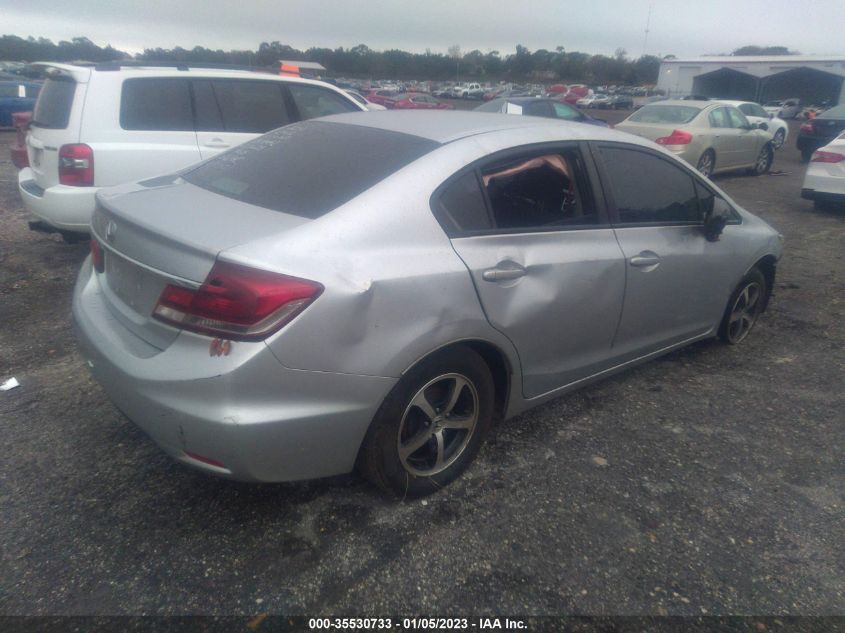 2015 HONDA CIVIC SEDAN SE - 19XFB2F71FE113623