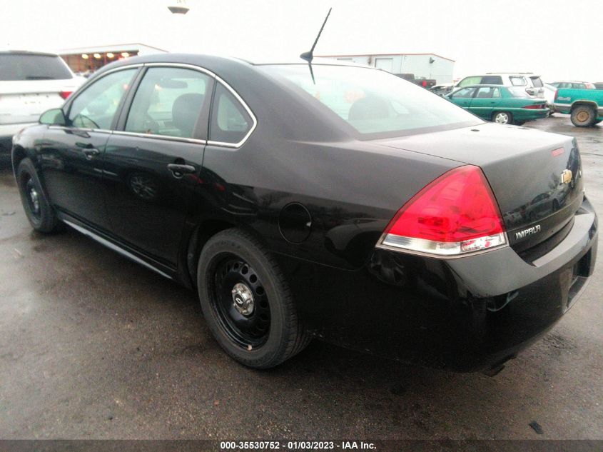 2016 CHEVROLET IMPALA LIMITED POLICE POLICE 2G1WD5E30G1103747