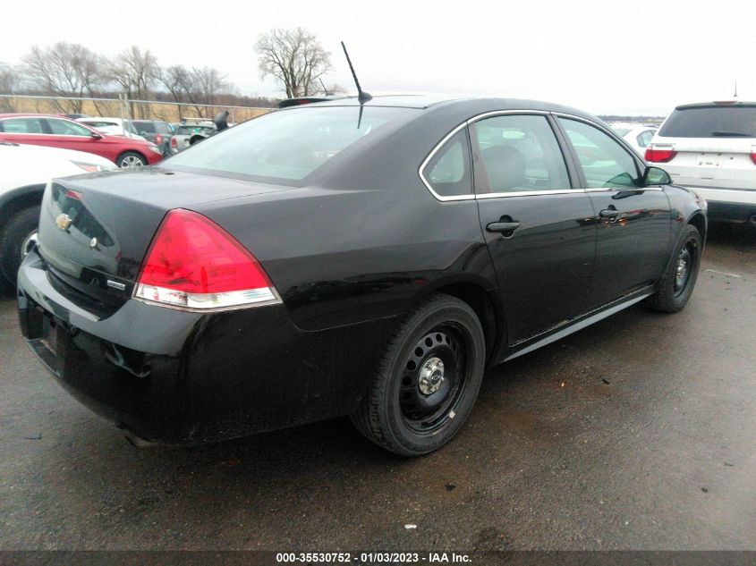 2016 CHEVROLET IMPALA LIMITED POLICE POLICE 2G1WD5E30G1103747