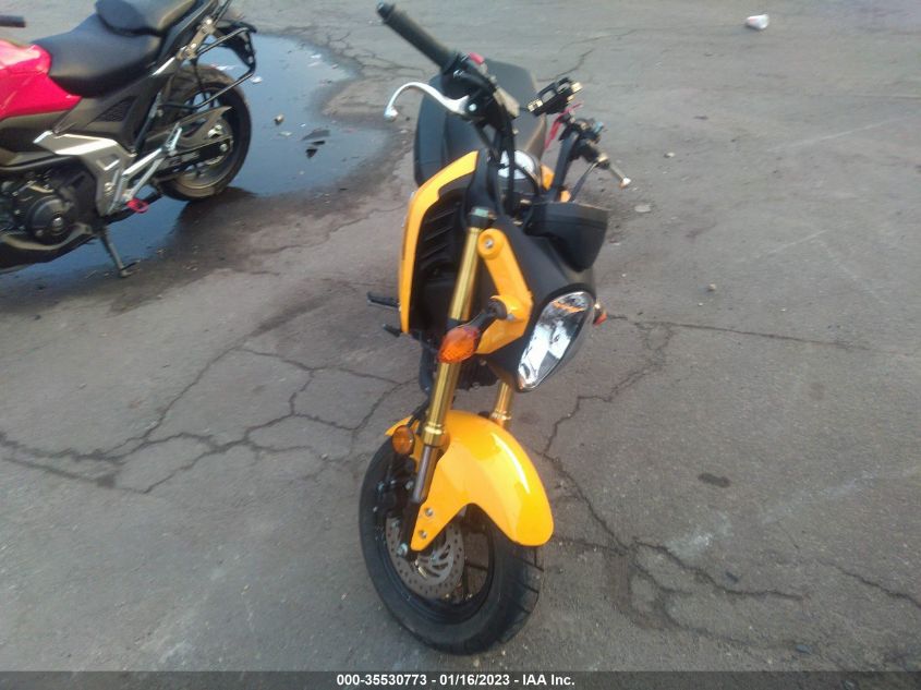 2015 HONDA GROM 125 MLHJC6119F5101729