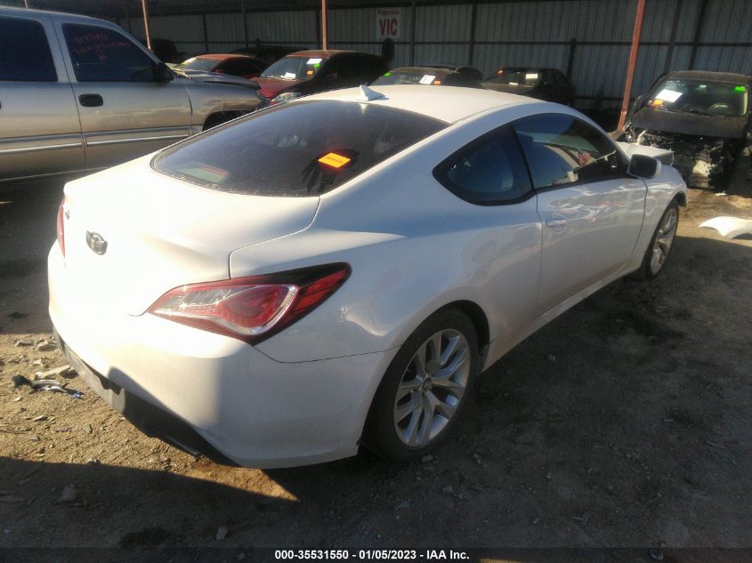 2013 HYUNDAI GENESIS COUPE 2.0T KMHHT6KD0DU098681
