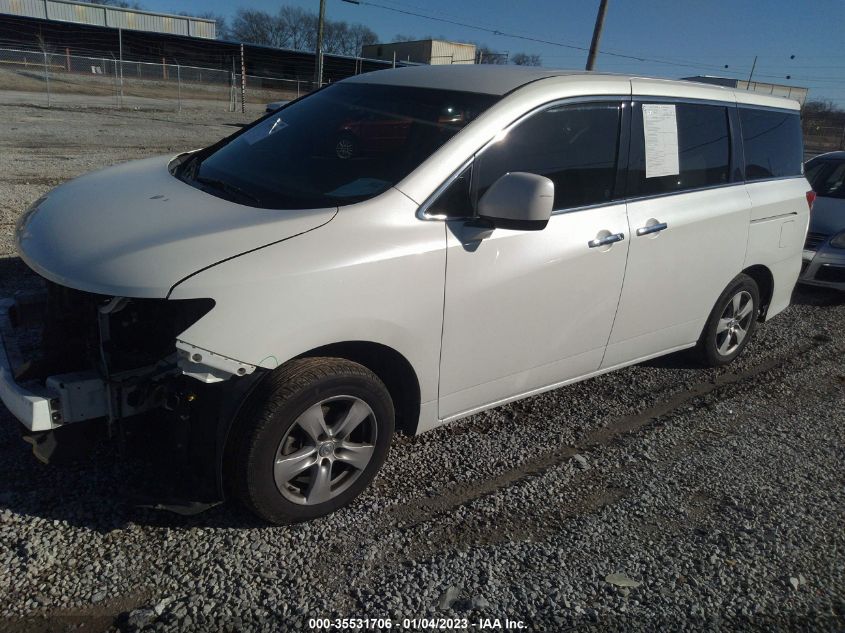 2014 NISSAN QUEST S JN8AE2KP6E9103183
