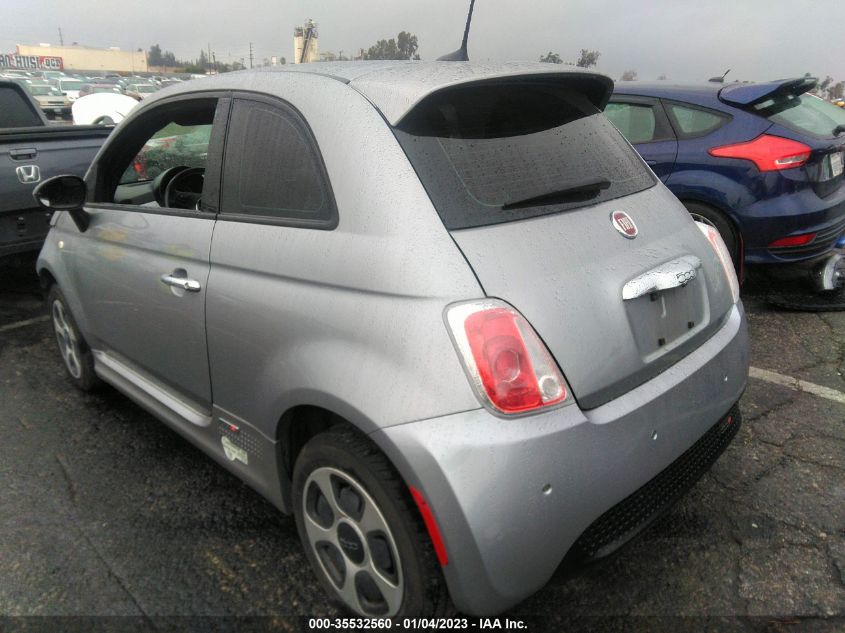 2016 FIAT 500E 3C3CFFGE3GT125737