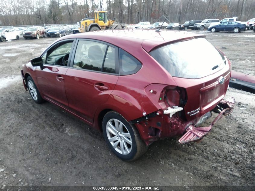 2015 SUBARU IMPREZA WAGON 2.0I PREMIUM JF1GPAC66FH319807