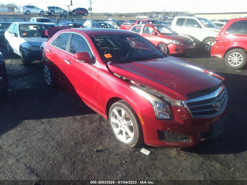 2013 CADILLAC ATS LUXURY - 1G6AB5RX7D0124562