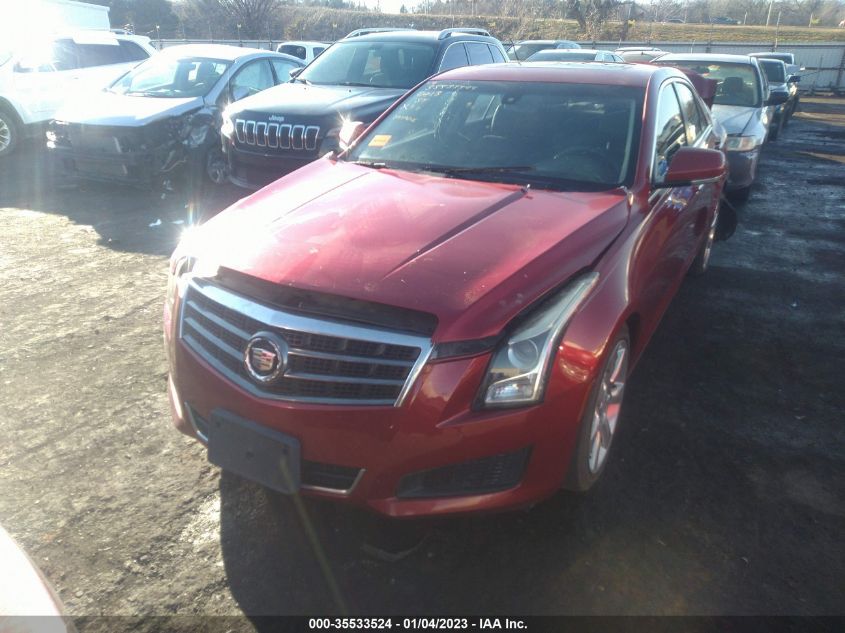 2013 CADILLAC ATS LUXURY - 1G6AB5RX7D0124562