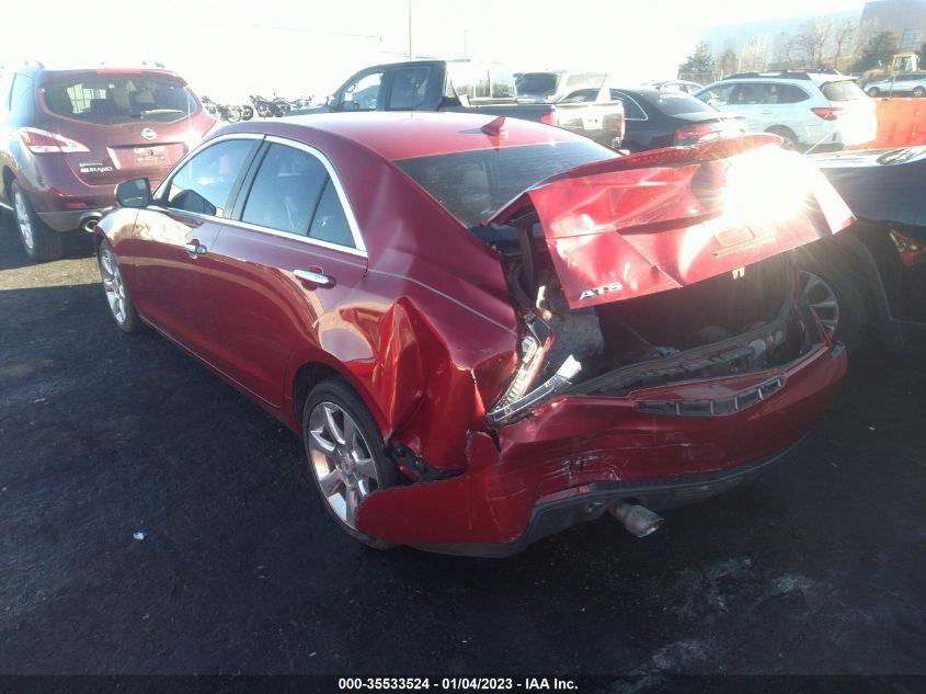 2013 CADILLAC ATS LUXURY - 1G6AB5RX7D0124562