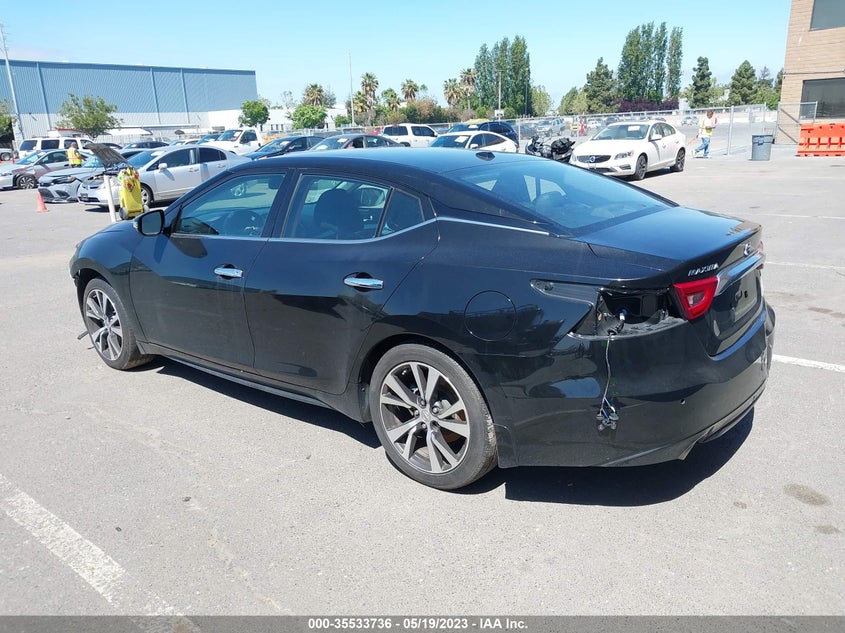 VIN 1N4AA6AP8HC394346 2017 NISSAN MAXIMA SV