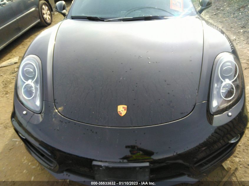 2014 PORSCHE CAYMAN S WP0AB2A81EK190658
