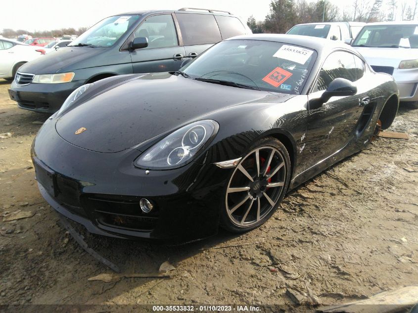 2014 PORSCHE CAYMAN S WP0AB2A81EK190658