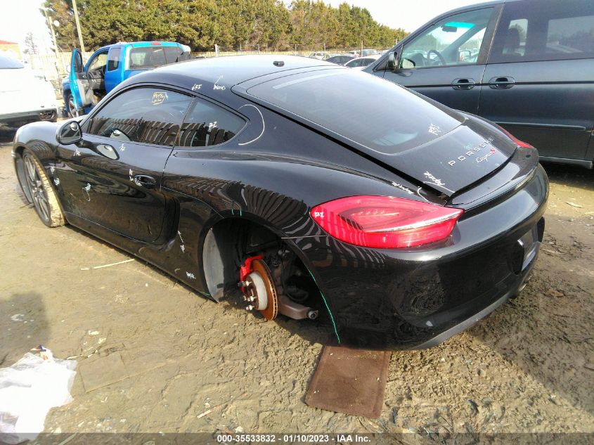 2014 PORSCHE CAYMAN S WP0AB2A81EK190658