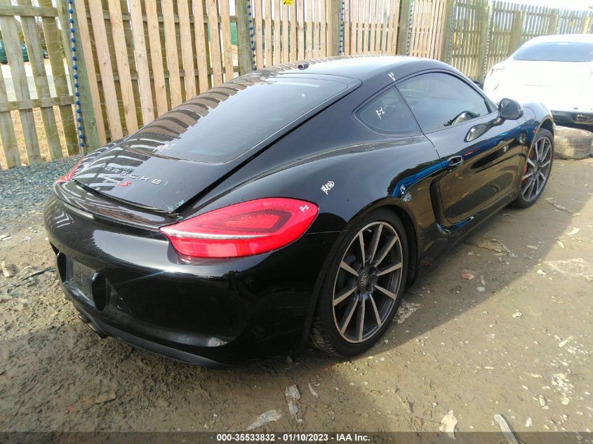 2014 PORSCHE CAYMAN S WP0AB2A81EK190658