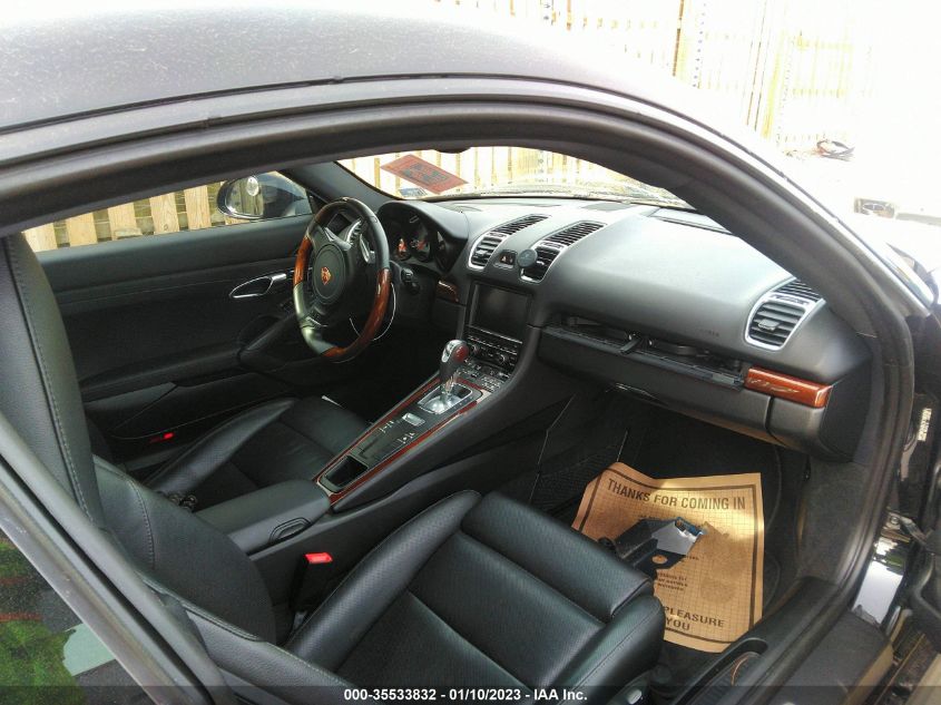2014 PORSCHE CAYMAN S WP0AB2A81EK190658