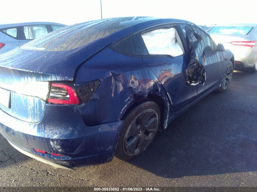 2022 TESLA MODEL 3 - 5YJ3E1EA8NF147701