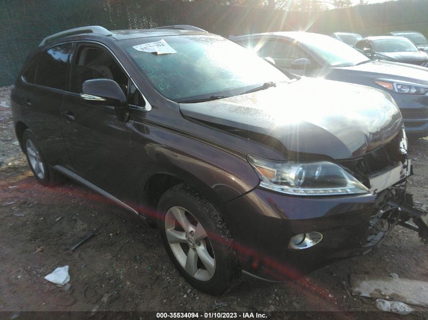 VIN 2T2BK1BA3DC187563 2013 LEXUS RX 350 no.1