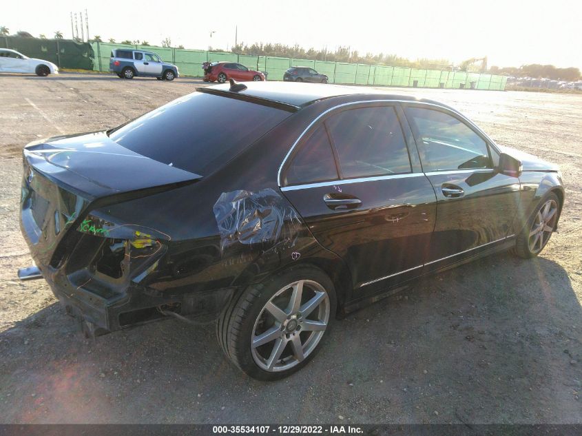 2014 MERCEDES-BENZ C-CLASS C 250 WDDGF4HB9EA953100