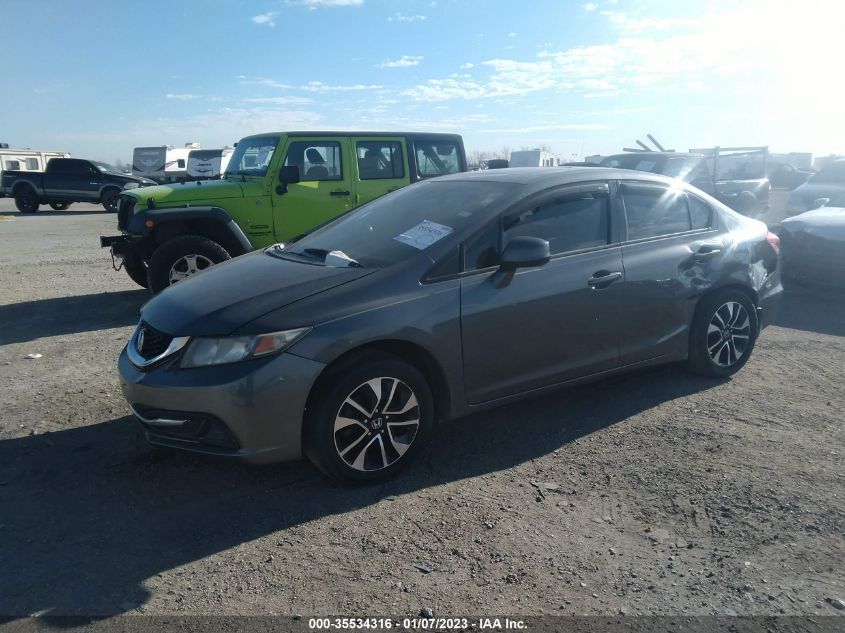 2013 HONDA CIVIC SDN EX 19XFB2F89DE041740
