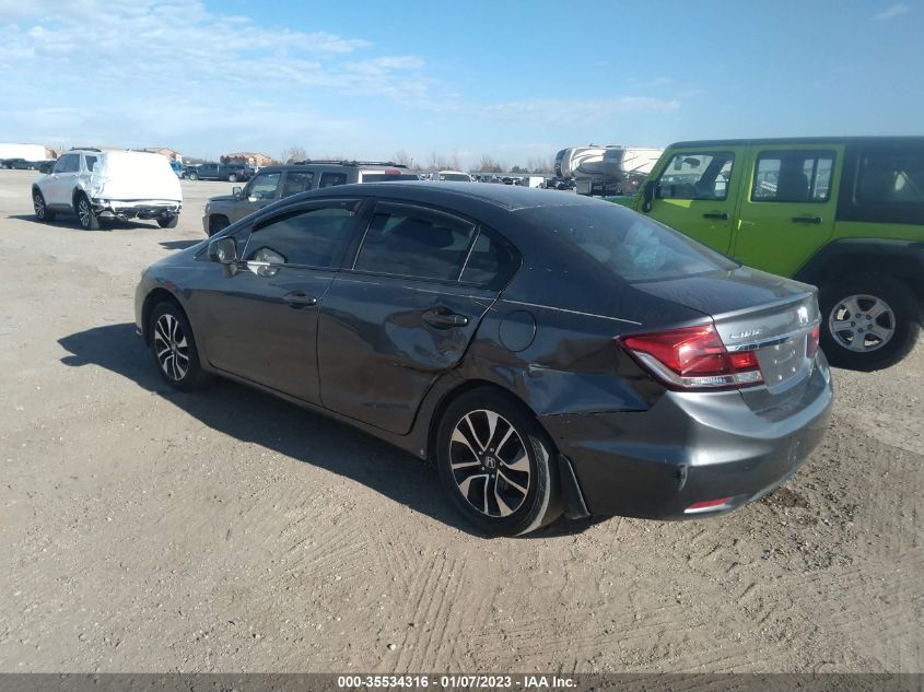 2013 HONDA CIVIC SDN EX 19XFB2F89DE041740