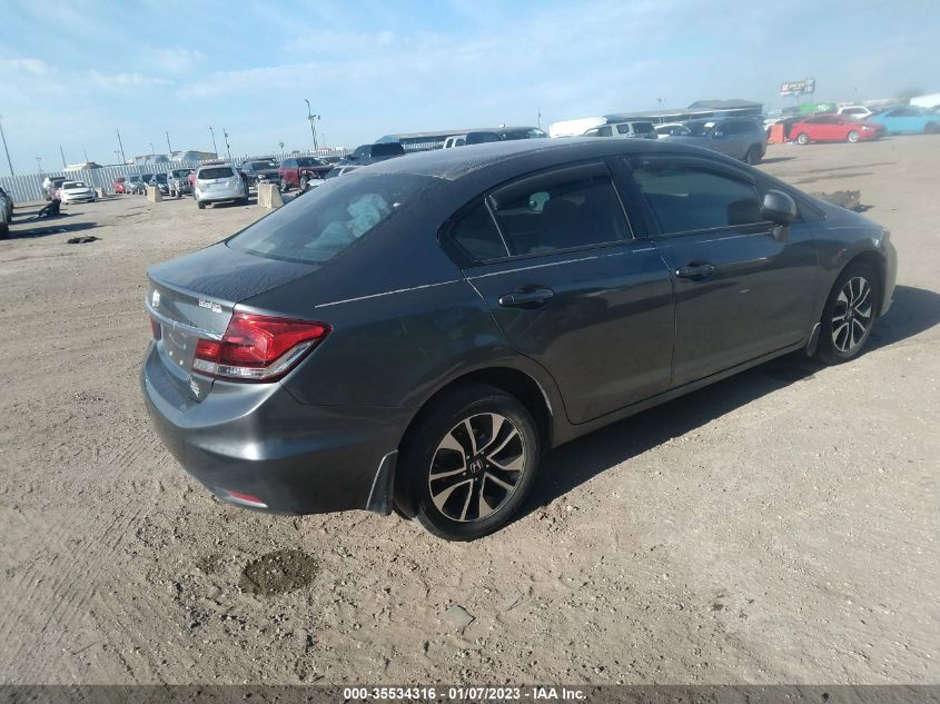 2013 HONDA CIVIC SDN EX 19XFB2F89DE041740