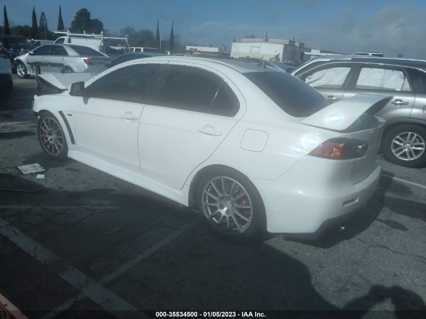 2014 MITSUBISHI LANCER EVOLUTION GSR JA32W8FVXEU006962