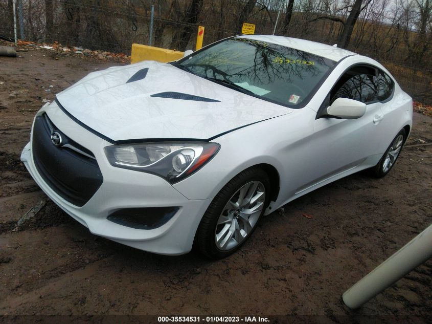 2013 HYUNDAI GENESIS COUPE 2.0T KMHHT6KD6DU086793