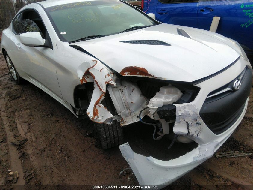 2013 HYUNDAI GENESIS COUPE 2.0T KMHHT6KD6DU086793