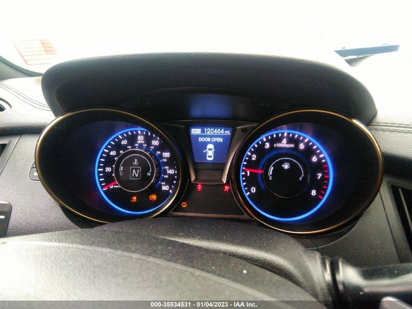 2013 HYUNDAI GENESIS COUPE 2.0T KMHHT6KD6DU086793