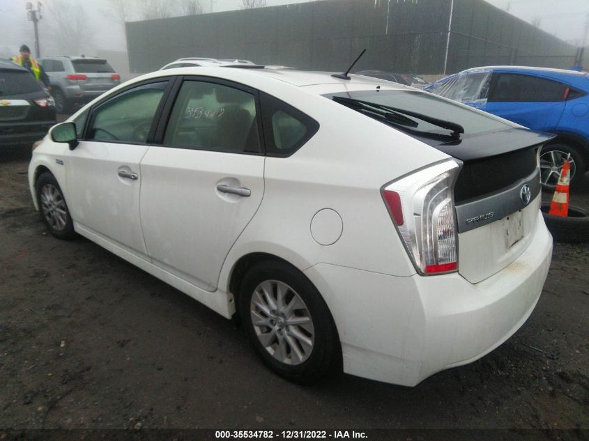 2014 TOYOTA PRIUS PLUG-IN JTDKN3DP7E3049012