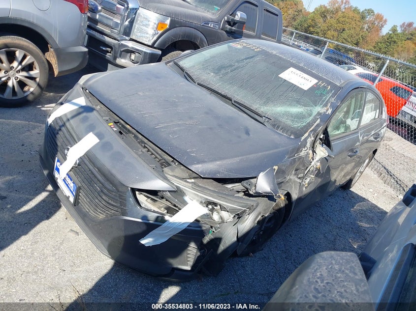 VIN KMHC65LC3JU060231 2018 HYUNDAI IONIQ HYBRID BLUE