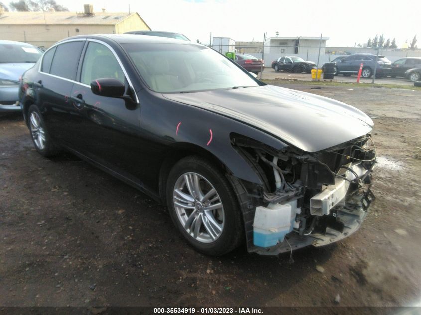 2013 INFINITI G37 SEDAN JOURNEY - JN1CV6AP8DM725733