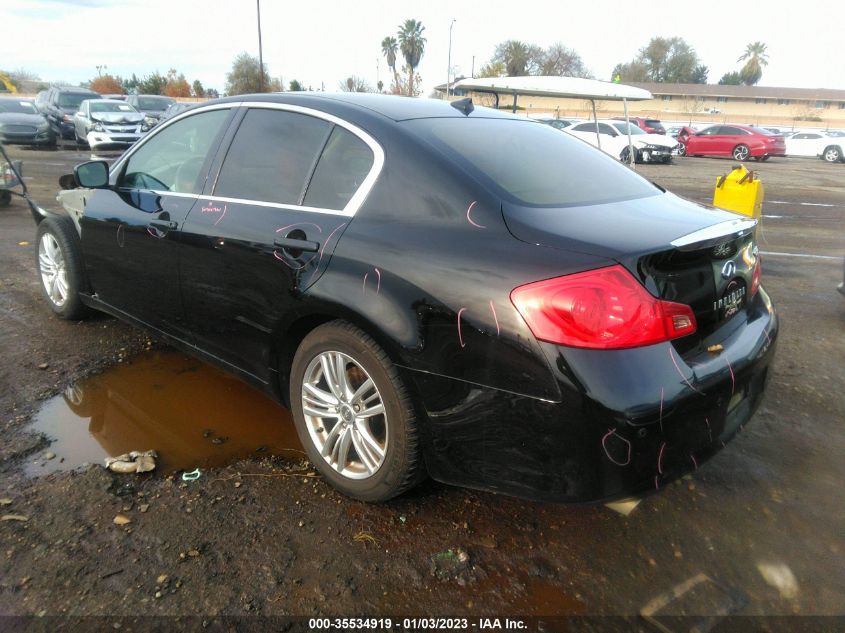 2013 INFINITI G37 SEDAN JOURNEY - JN1CV6AP8DM725733
