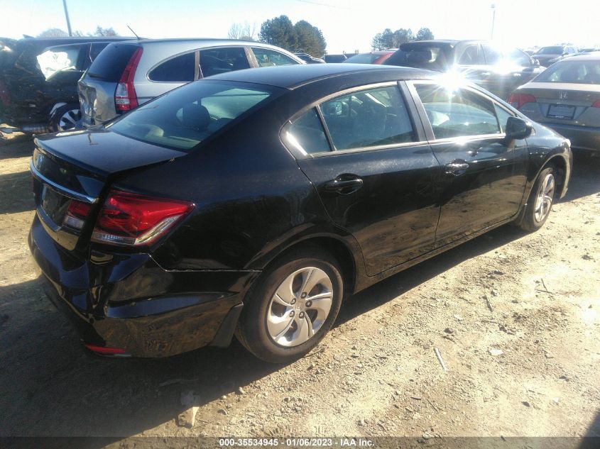2015 HONDA CIVIC SEDAN LX 19XFB2F51FE027517