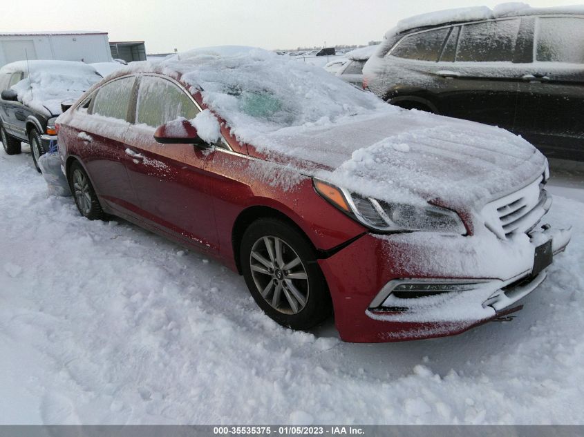 2015 HYUNDAI SONATA 2.4L SE - 5NPE24AF8FH169866
