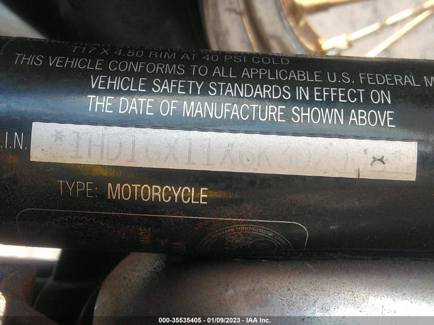 2006 HARLEY-DAVIDSON FXDBI 1HD1GX11X6K302908