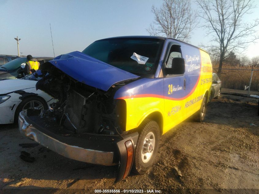 2013 GMC SAVANA CARGO VAN 1GTW7FBAXD1134433