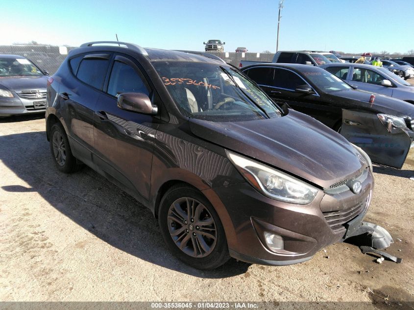 2014 HYUNDAI TUCSON SE - KM8JU3AG6EU789983