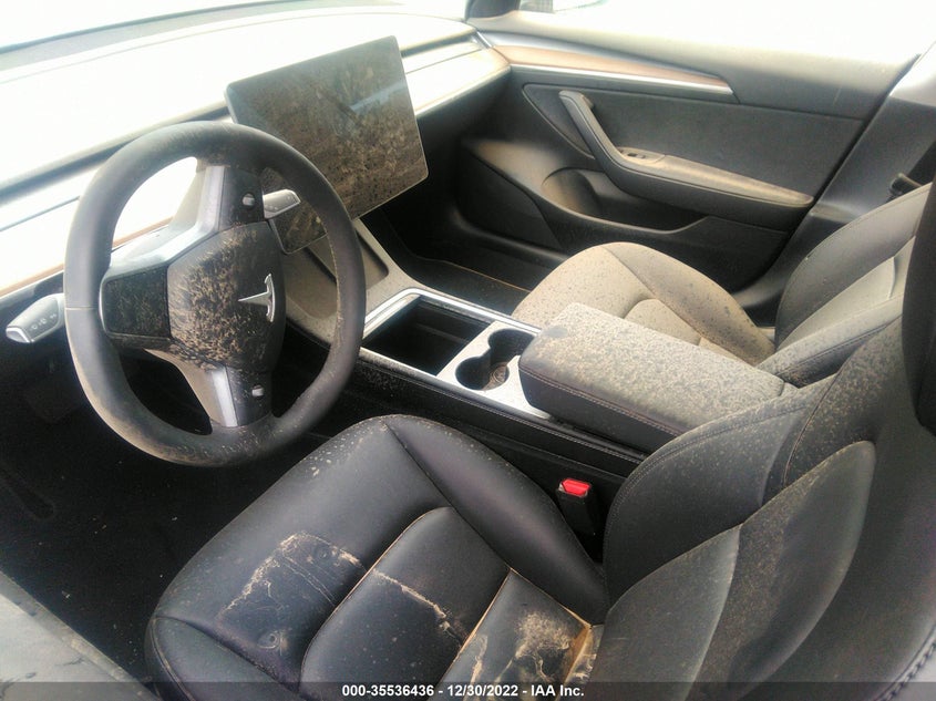 VIN 5YJ3E1EB9NF222009 2022 TESLA MODEL 3 LONG RANGE