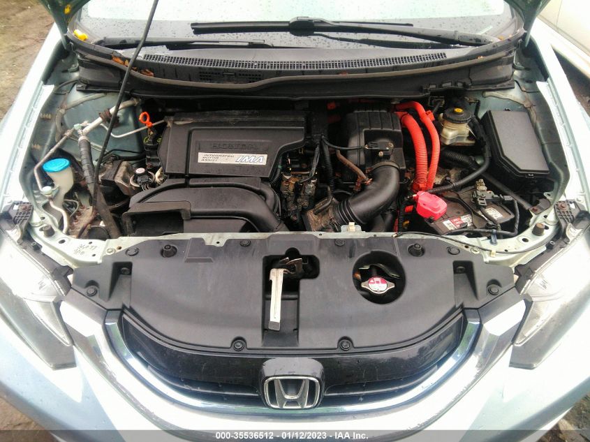 2013 HONDA CIVIC HYBRID 19XFB4F23DE204096