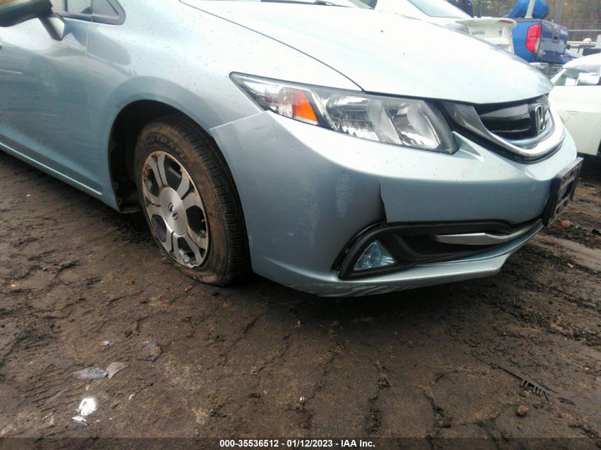 2013 HONDA CIVIC HYBRID 19XFB4F23DE204096