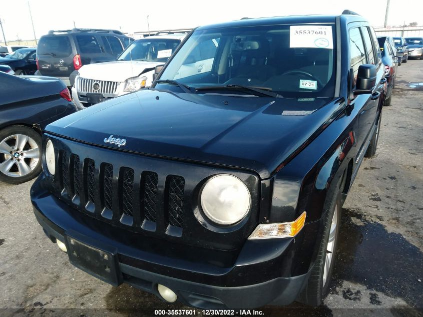 2013 JEEP PATRIOT LATITUDE 1C4NJPFB0DD125518