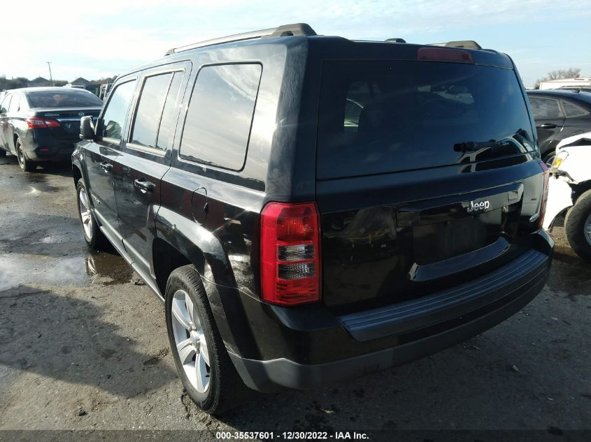 2013 JEEP PATRIOT LATITUDE 1C4NJPFB0DD125518
