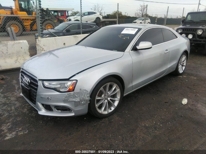 2013 AUDI A5 PREMIUM PLUS WAULFAFR3DA012051